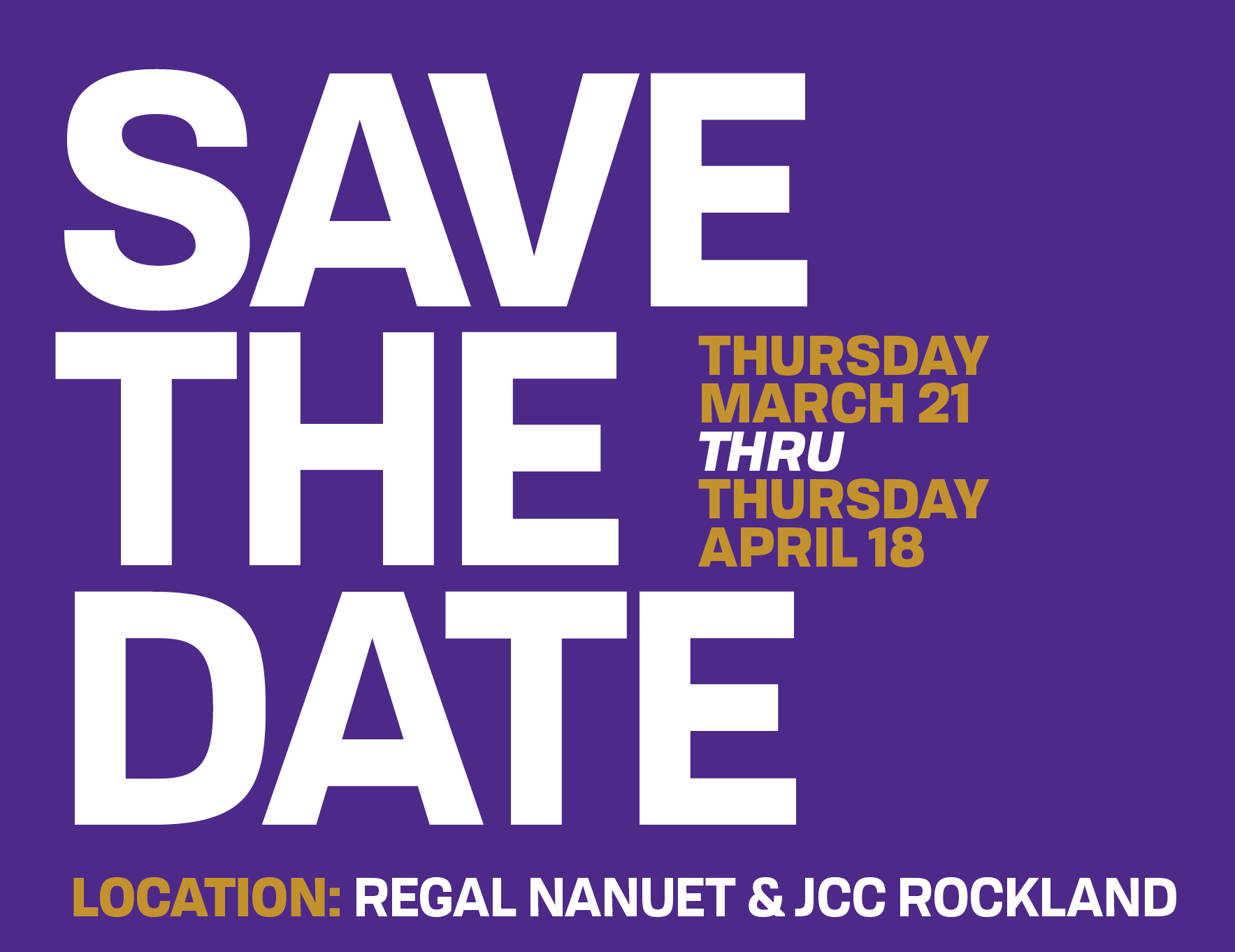 Film Festival JCC Rockland